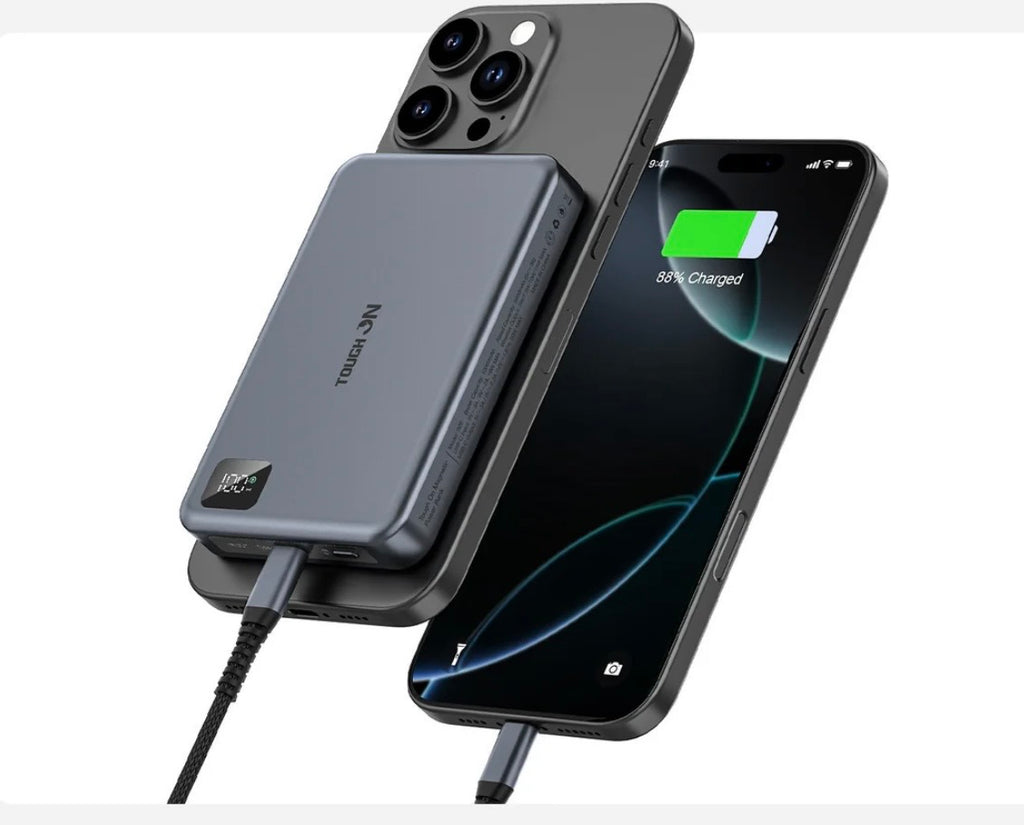 2 Pack Tough On 10000mAh Magnetic Power Bank